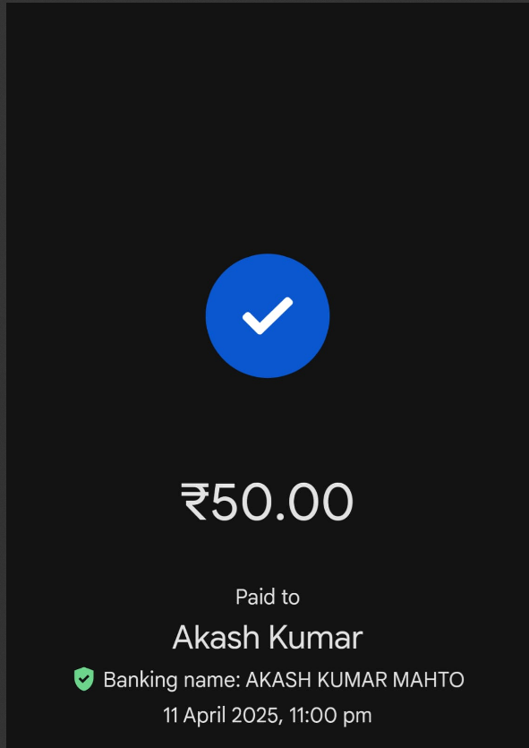 Payment Proof